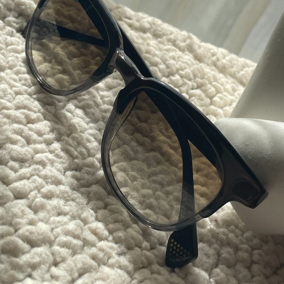 State Optical Co Sheridan Walnut Smoke Eyeglasses Sunglasses Frame 5019-140 - Picture 6 of 9